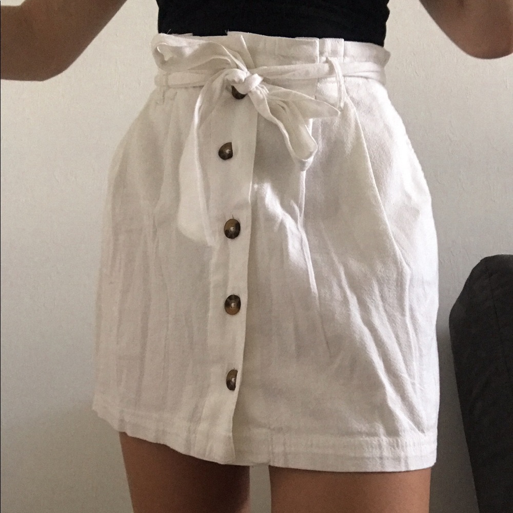 Hollister Paper Bag Skirt